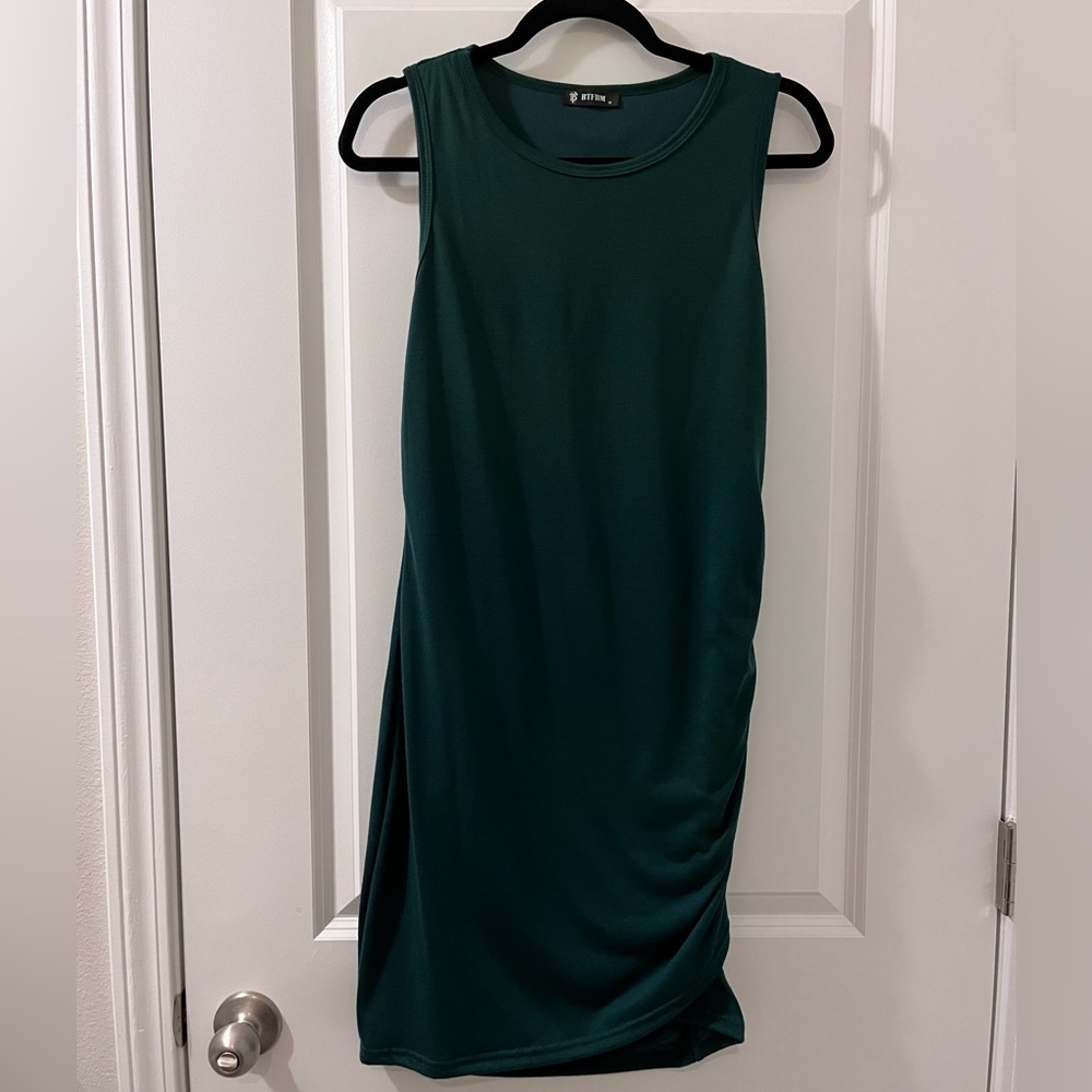 Size medium BTFBM dress. Deep green .